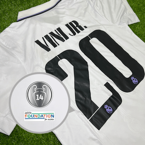 Picture of Real Madrid 22/23 Home Vini Jr. UCL Badges