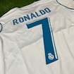 صورة Real Madrid 17/18 Home Ronaldo Long-Sleeve