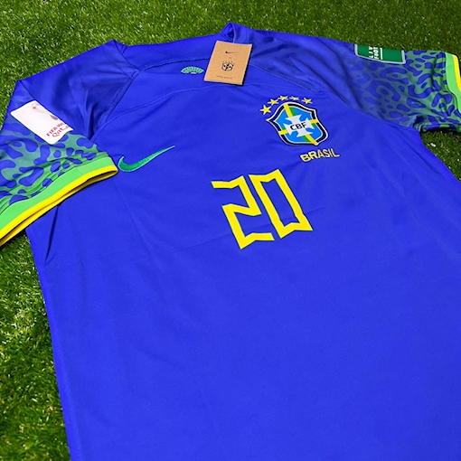 صورة Brazil 2022 World Cup Away Vini Jr