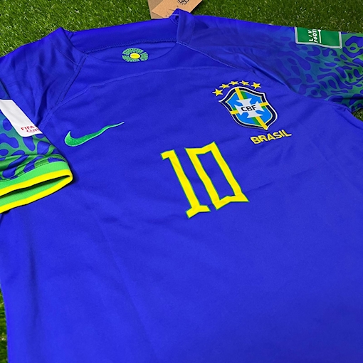 صورة Brazil 2022 World Cup Away Neymar Jr