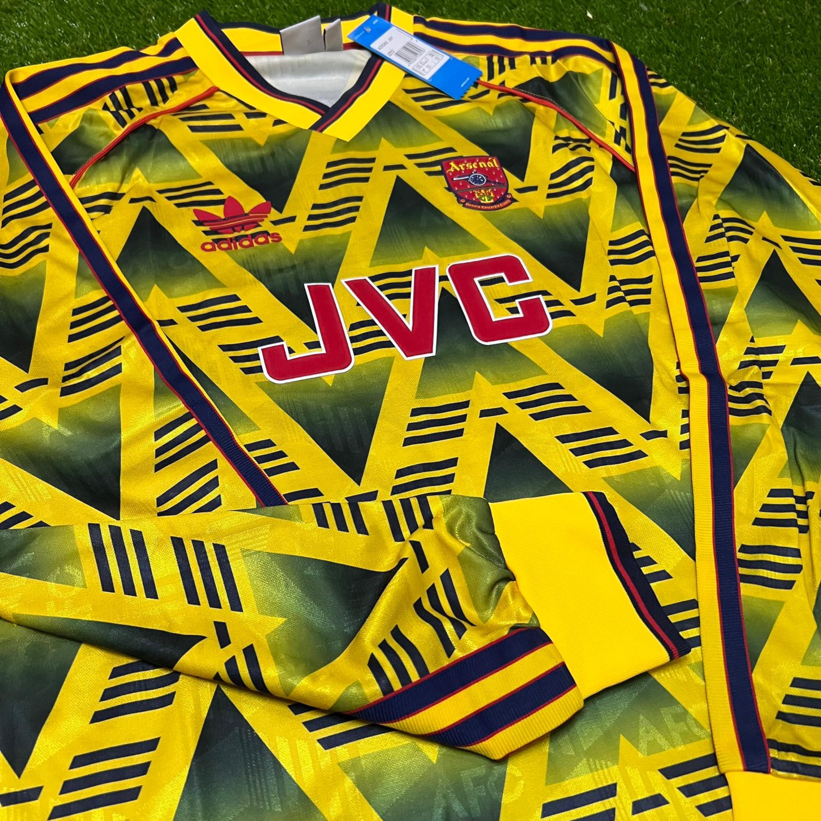 vamos|Arsenal 91/93 Away Long-sleeve