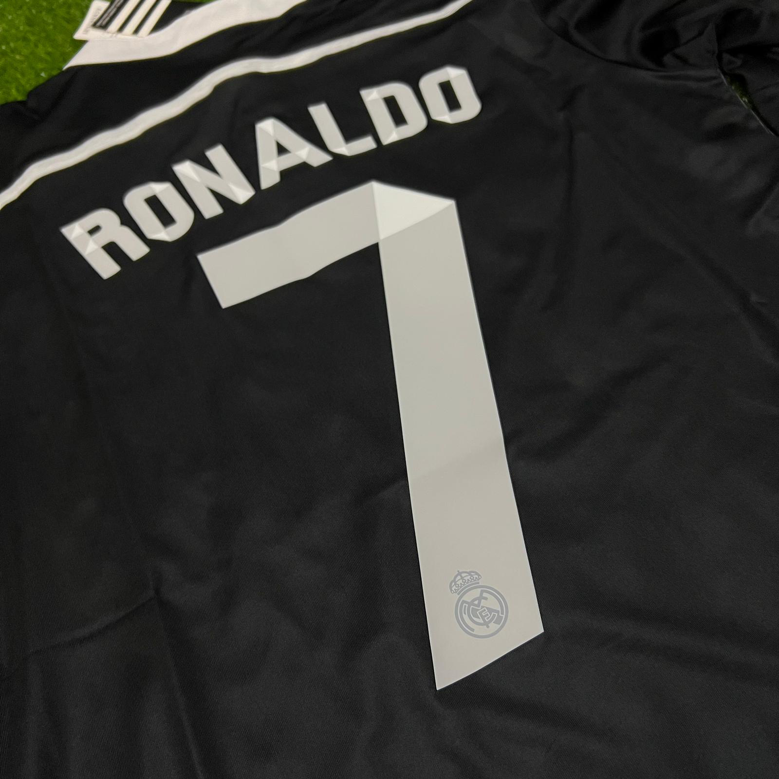 vamos|Real Madrid 14/15 Third Ronaldo Long-sleeve