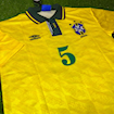 صورة Brazil 91/93 Home Dunga