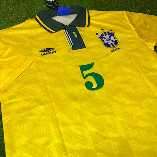 صورة Brazil 91/93 Home Dunga