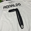 صورة Real Madrid 10/11 Home Ronaldo Long-Sleeve