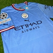Picture of Manchester City 22/23 Home UCL Haaland