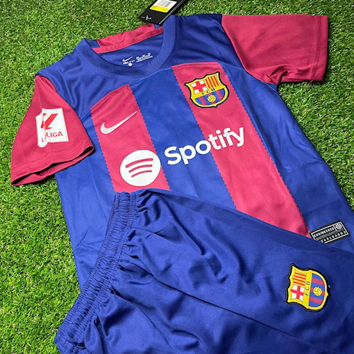 Picture of Barcelona 23/24 Home Kids Laliga