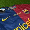 صورة Barcelona 2009 Home Messi Signature