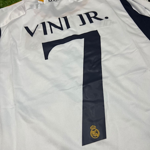 صورة Real Madrid 23/24 Home Vini Jr. Long Sleeve