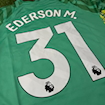 صورة Manchester City 23/24 Goalkeeper Ederson M. Green