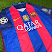 Picture of Barcelona 2016 Home Messi Signature