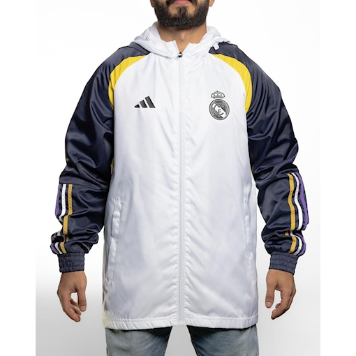 Picture of Real Madrid Jacket White & Blue