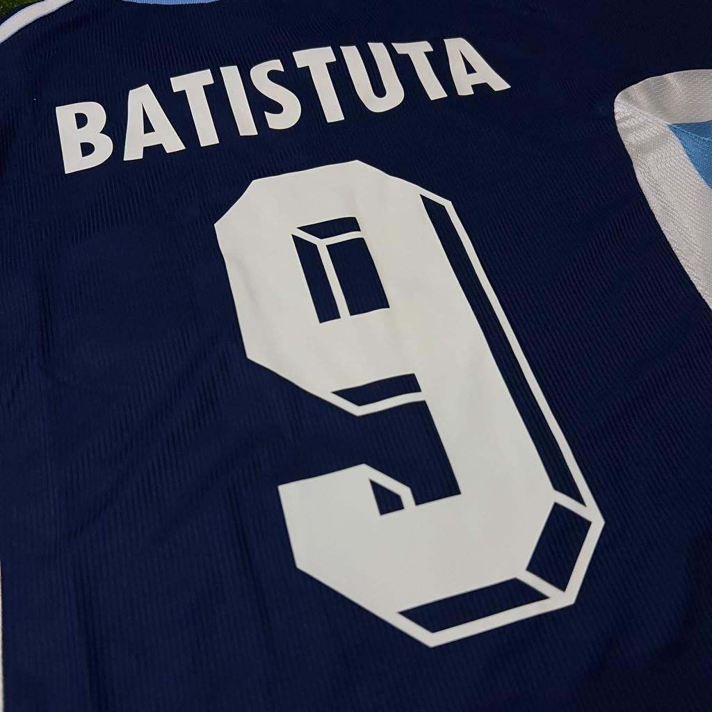 vamos|Argentina 1998 Away Batistuta