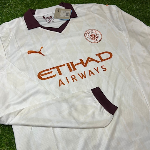 Picture of Manchester City 23/24 Away Long - Sleeve 