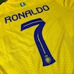 صورة Al Nassr 23/24 Home Ronaldo Player version Long - Sleeve