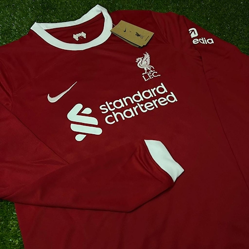 Picture of Liverpool 23/24 Home Long - Sleeve 