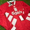 صورة Liverpool 93/95 Home Long - Sleeve