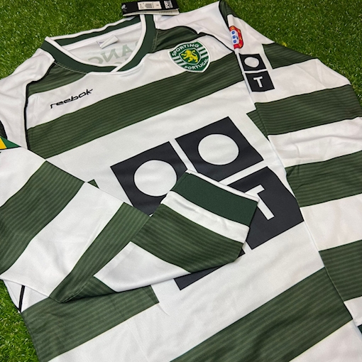 Picture of Sporting CP 01/03 Home Ronaldo Long - Sleeve 