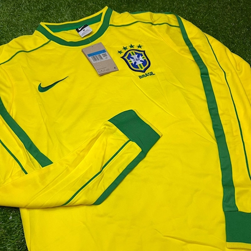 Picture of Brazil 1998 Home Long - Sleeve 