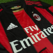Picture of Ac Milan 10/11 Home Long - Sleeve