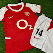Picture of Arsenal 02/04 Home Henry Kids 