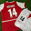 Picture of Arsenal 02/04 Home Henry Kids 