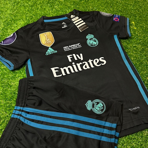 Picture of Real Madrid 17/18 Away Ronaldo Kids