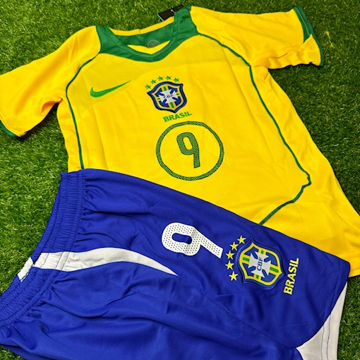 Picture of Brazil 2004 Home Ronaldo Kids