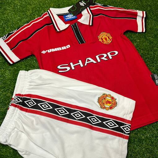 Picture of Manchester United 98/99 Home Kids