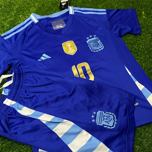 Picture of Argentina 3 Stars 24/25 Away Messi Kids