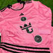 Picture of Inter Miami 24/25 Home Messi Kids Long - Sleeve