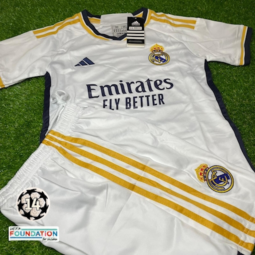 Picture of Real Madrid 23/24 Home Kids UCL