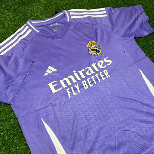 Picture of Real Madrid 24/25 Away Player Version Purple