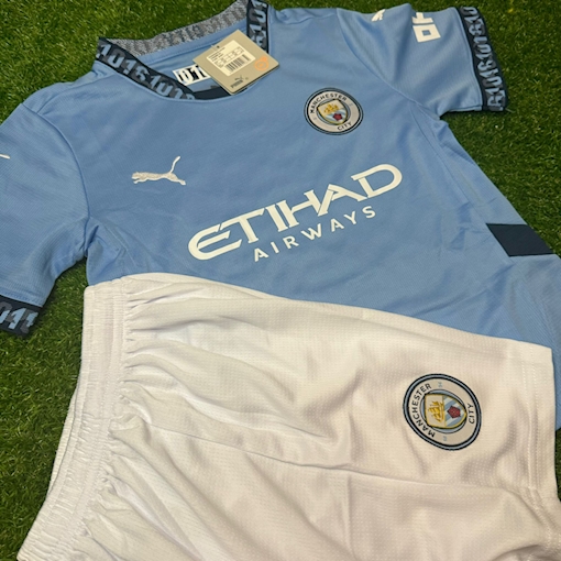Picture of Manchester City 24/25 Home Kids