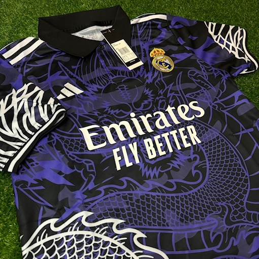 Picture of Real Madrid 24/25 Chinese Dragon Special Edition Purple Polo