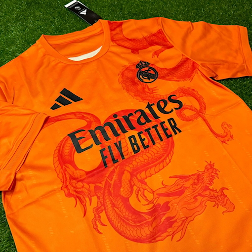 Picture of Real Madrid 24/25 Chinese Dragon Special Edition Orange