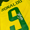 Picture of Brazil 2002 Home Ronaldo Signature Edition