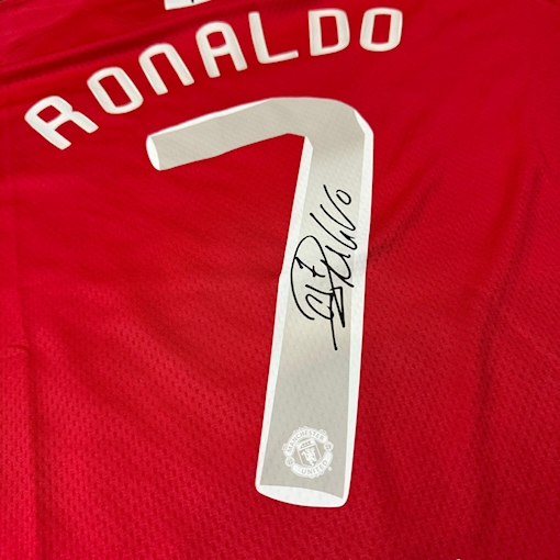 Picture of Manchester United 07/08 Home Ronaldo Signature Edition