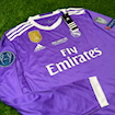 Picture of Real Madrid 16/17 Away Ronaldo Signature Edition Long-sleeve 