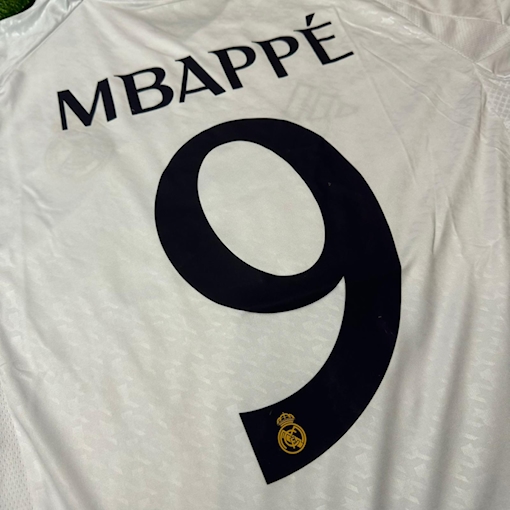 Picture of Real Madrid 24/25 Home Mbappe (23/24 Print)