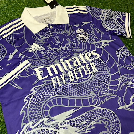 Picture of Real Madrid  Chinese Dragon Special Edition Blue Polo