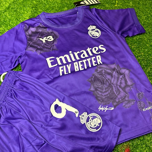 Picture of Real Madrid 24/25 Y-3 Mbappe Kids Purple 
