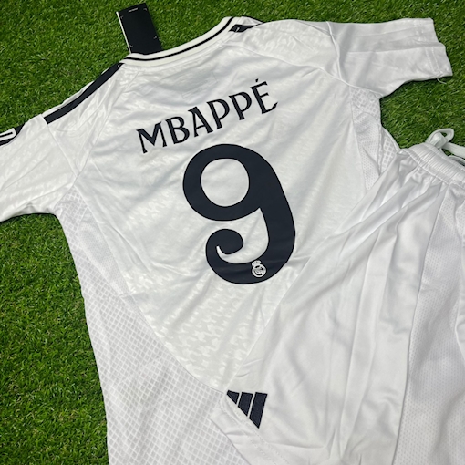 Picture of Real Madrid 24/25 Home Mbappe Kids