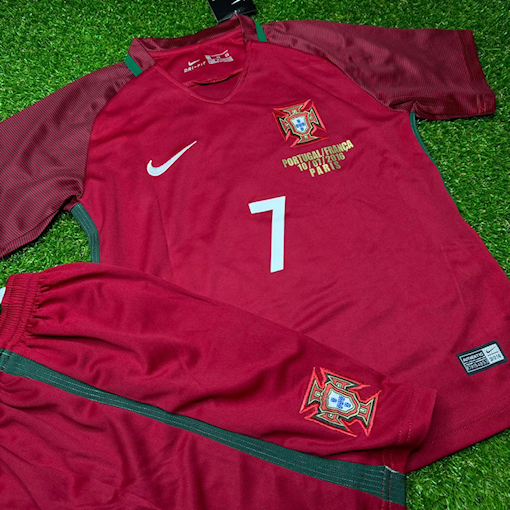 Picture of Portugal 2016 Home Ronaldo Kids