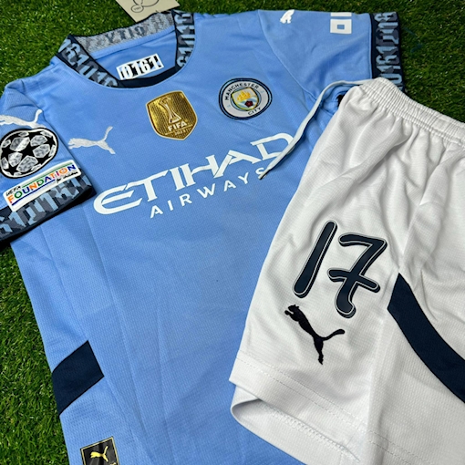 Picture of Manchester City 24/25 Home De Bruyne Kids