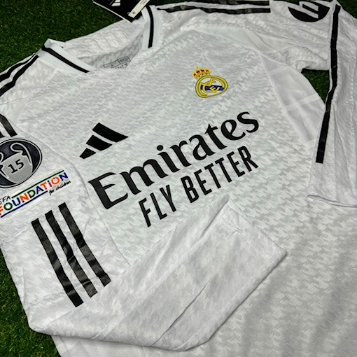 Picture of Real Madrid 24/25 Home Bellingham Player Version Long - Sleeve