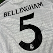 Picture of Real Madrid 24/25 Home Bellingham Player Version Long - Sleeve