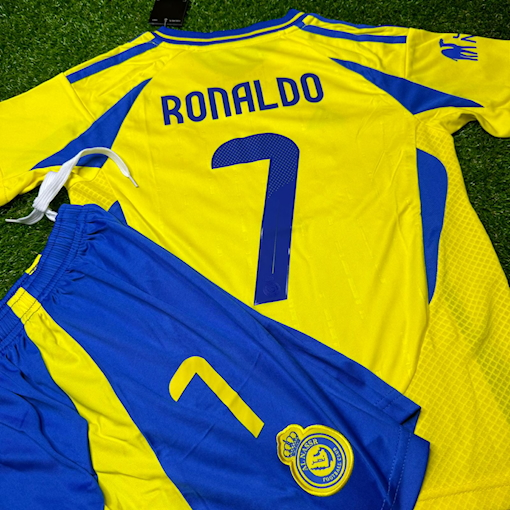 Picture of Al Nassr 24/25 Home Ronaldo Kids