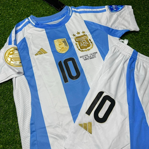 Picture of Argentina 3 Stars 24/25 Home Messi Final