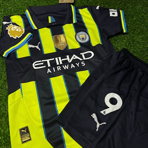 Picture of Manchester City 24/25 Away Haaland Kids